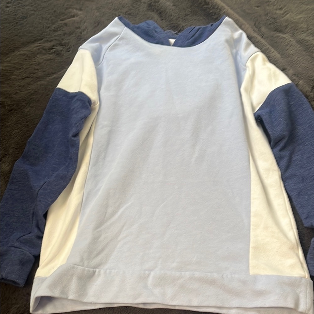Kids' Blue and White sweatshirt